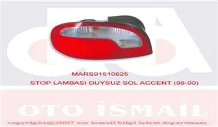 MARS 510625 Stop Lambasi Duysuz Sol Accent 98-00