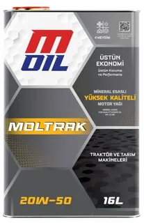 Motor Yaği Moltrak 20w-50 (15 Lt) (Teneke)