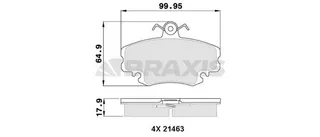 On Fren Balatasi Dacia Logan 06>12 Renault R9-11-19-21 Symbol Ii 08> Clio I 98>03 Megane I 96>03 1.2