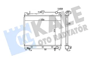 Motor Su Radyatoru Jimny 01> Otomatik (375x457x27)