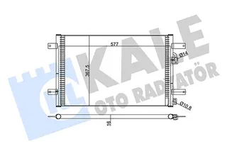 Klima Radyatoru Sharan Alhambra Galaxy 1.9tdi