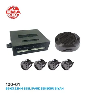 Park Sensoru Bb03 22mm Sesli Siyah