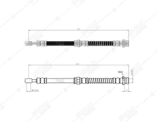 On Fren Hortumu Volvo S40 / V40 95 >04 Mitsubishi Carisma (Da_) 1.6 (Da1a) 95>06