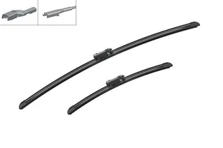 Silecek Seti Aerotwin 650 380mm Am466s Fiat Linea Grande Punto Fiesta6 Corsad Partner