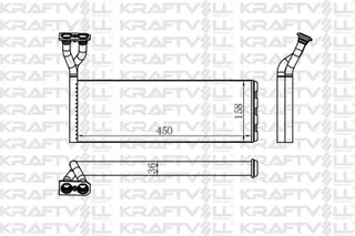 Kalorifer Radyatoru - Scania / P-G-R-T - 4 Serisi