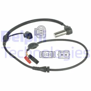 DELPHI SS20039 Abs Tekerlek Hiz Devir Sensörü Ön 6 Pin Passat 96-05 -A4 95-00 -Superb 01-08 1025mm