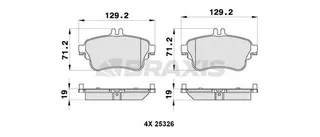 Fren Balatasi On W176 12>18 W246 11>18 C117 13>19