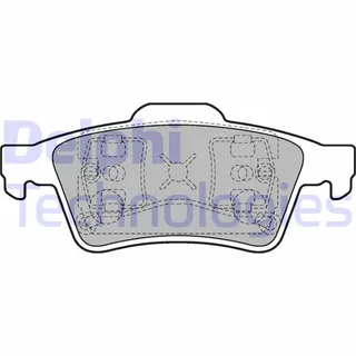 DELPHI LP1701 Arka Balata Renault Laguna Ii 01>07 Megane Ii 02>08 Latitude 11> Vectra C 03>Focus Ii 05>Connect 06> Cmax 06> Primera 02>