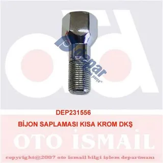 DEPAR 1556 Bijon Saplamasi Kisa Krom Dkş