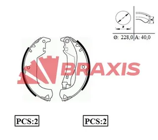 Arka Fren Balatasi Pabuc Doblo Albea 1,2 / 1,3 / 1,4 / 1,6 / 1,9