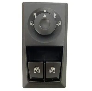 Cam Acma Anahtari Sol+Ayna Ayar Dugmesi Ile Birlikte Cift Kademe (Y.M) - Renault / T Seri 460