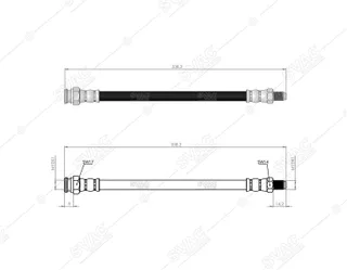 Arka Fren Hortum Citroen Jumper I 94-02 Boxer I 94-02 Master I 89-98