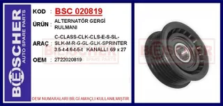 Alternator Gergi Rulmani A4 A6 A8 Super B Passat 2,5tdi (Afb Akn Aym Ake Akf Bdh Bfc Bau Bcz Bdg) Me