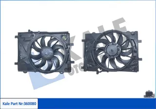 25-1607 Fan Motoru (Su+Klima) Davlumbazli Rezistansli Chevrolet Aveo (T300) 1.4 16v 2011-2014