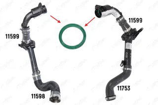 NIFEA-11484 Turbo Borusu Contasi