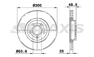On Fren Disk Aynasi Focus Ii 04 /> Focus Ii C Max 03>07 C Max 07 /> 1,6eco / 1,6tdci / 2,0tdci / 2,0