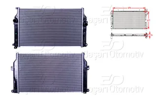 BSG 85-520-034 Su Radyatörü Mt : 670x411x26 Rav4 (A4)