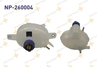 NP-260004 Radyator Yedek Su Deposu Kapakli Metal Borulu Fiorino Bipper Nemo