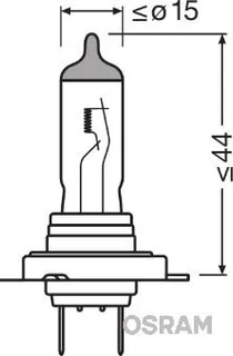 12v H7 55w Halojen Ampul