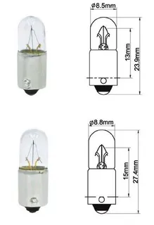 12v 2 W 53 Hella Tipi Gösterge Ampulu