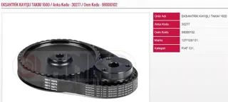 Triger Kayişli Takim Fiat M131 - 1600