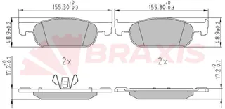 Fren Balatasi On (Tk) Clio Iv 12> Logan Ii 12> Sandero Ii 12> Kalin Tip