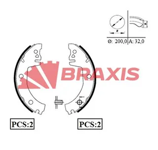 Arka Fren Balatasi Pabuc Favorit Felicia