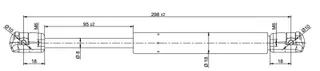 Bagaj Amortisoru A4 01>05 A6 98>01 ( Basinc: 650 Newton )