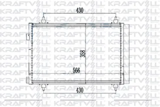 Klima (Kondanser) Radyatoru C4 C4 Picasso Berlingo Iii Partner Tepe P308 P3008 P5008 C4 Ii Ds4 Dv6 D