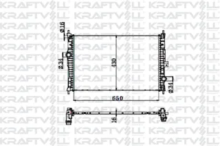 Su Radyatoru 3008 P84e 5008 P87e 508 R8 / C5 Aircross Berlingo / Granland X Astra L