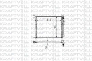 Klima Radyatoru Kia Picanto 1.0 1.1. 2004-2008
