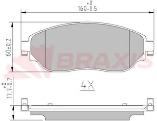 Fren Balatasi On Trafic Iii 14> / Vivaro B 14>