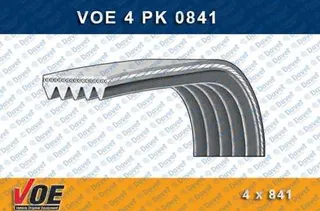 VOE 4 PK 0841 Kanalli V Kayisi 4pk830 Chevrolet Aveo 1.2-Honda-Nissan-Suzuki-Toyota