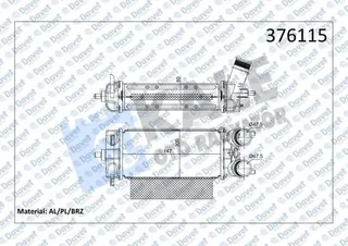 Turbo Radyatoru Ford Fiesta 1.5 Tdci 17>