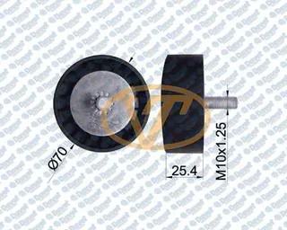 49-1811 V.Kayisi Gergi Rulmani Plastik Fiat Doblo1.6 Mjt 2010- / Albea / Doblo 1.3 Mjt