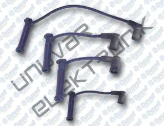 UNUVAR 7053 Buji Kablo Takimi Focus-Cmax-Fiesta-Mondeo-Bmax-Mazda-Volvo C30-S40-V50 98> 1.4-1.6 Zetec