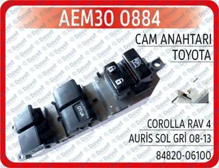 Cam Acma Kapama Anahtari Sol Toyota Carolla Auris 06-12-Yaris-Rav4-Camry 15 Pin