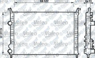 16-1802 Su Radyatoru Mekanik Fiat Albea 1.2i M-T 2003-2007