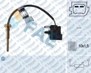 Silindir Kapak Isi Sensoru Transit V184 01>06 2.0 Tdci 125ps Jumper 2.2 Hdi 06> Ducato (250_, 290_)