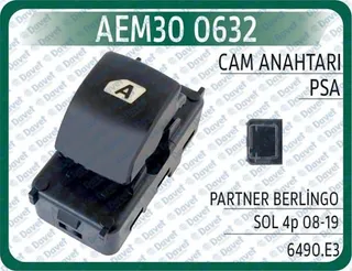 Cam Anahtari P207 C4 Partner Berlingo Arka 4 Fisli