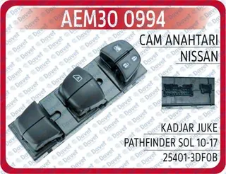 Cam Acma Kapama Anahtari On Sol Qashqai 14> / Juke 10> / Pathfinder 07> / X-Trail 07> / Altima (Dort