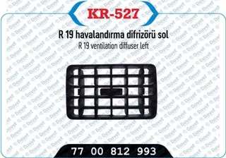 BSG 75-922-219 Torpido Havalandirma Izgarasi Sol R. 19