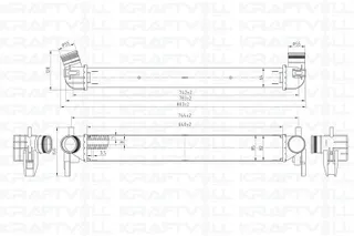 Turbo Radyatoru Polo 09> Audi A1 10>15 Ibiza Iv 08> Toledo Iv 12> Fabia Ii 10>14 Rapid 12> Roomster
