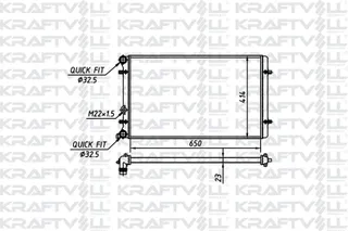 Motor Su Radyatoru Golf Iv Bora Octavia 1,6 Akl Bcb Bfq 97>05