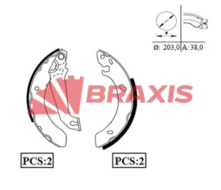 Arka Fren Balatasi Takim (Pabuc) Escort V / Vi / Vii 1,3 / 1,4 90>99 Orion Iii 1,3 / 1,4 90>93 Abssi