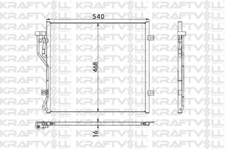 Klima Radyatoru (Mekanik) Jeep Cherokee 01>12