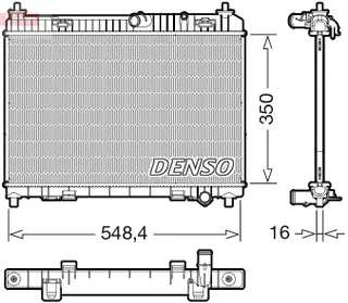 Motor Su Radyatoru Fiesta - Bmax 1.6 Benzinli 12>
