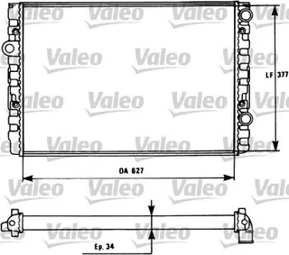 Motor Su Radyatoru 1,9d / Td / Tdi Golf Iii 91>02 Passat 89>97 Vento 91>98