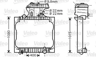 Motor Su Radyatoru Man Tgx Tgs D2066 Tga 18.480 D2876 02> / (Cerceveli) (Mt) Yuksek Kabin