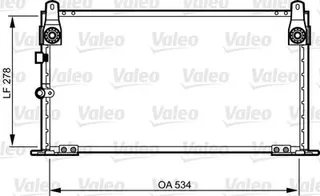 KAL 350690 Klima Radyatörü 531x304x16 Hilux (Ln145)